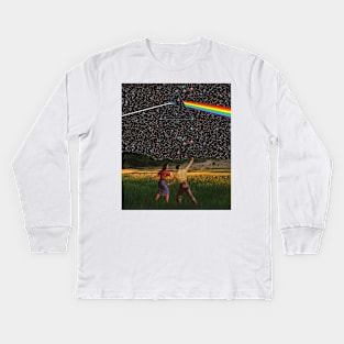 Dark side of the moon Kids Long Sleeve T-Shirt